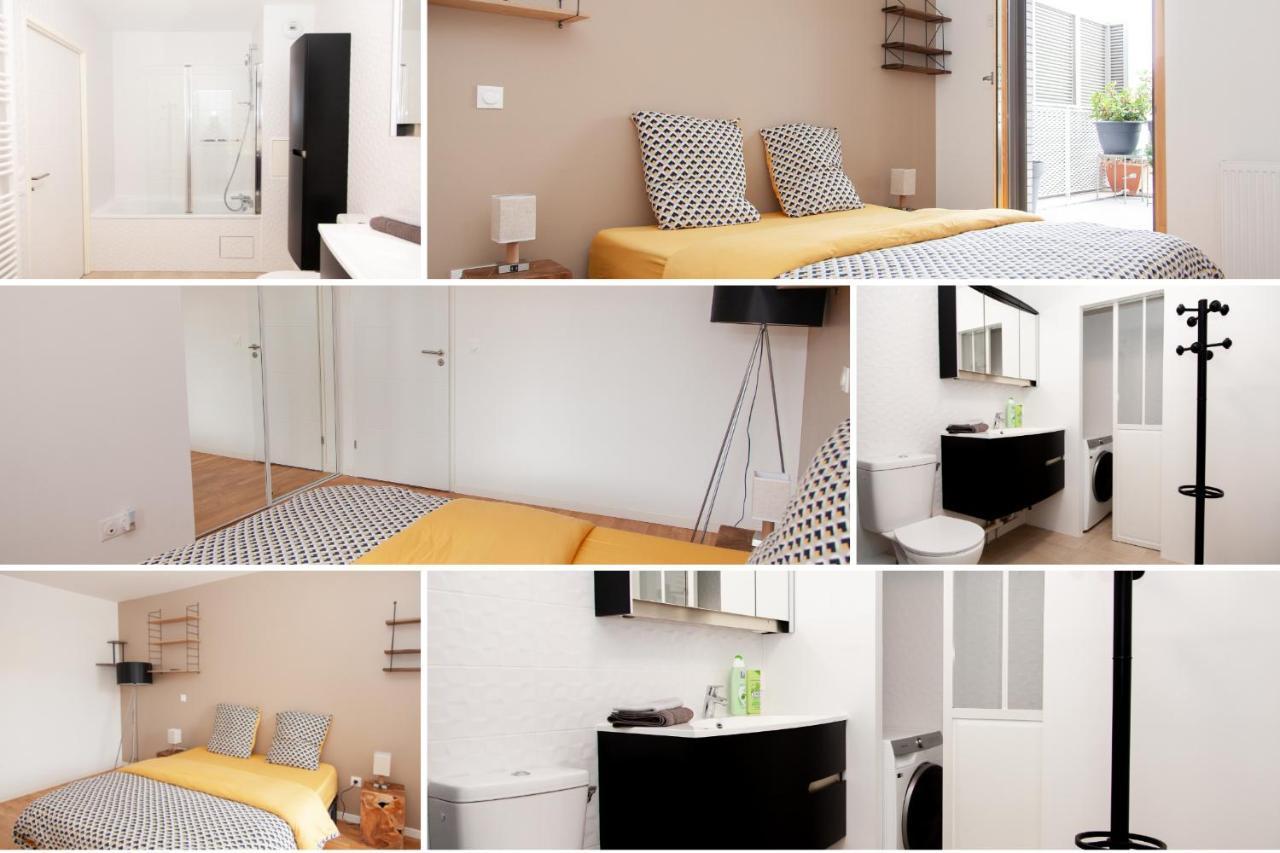Appart Chic & Elegant-Metro 7 Leo-Lagrange+Parking วีลุชวีฟ ภายนอก รูปภาพ